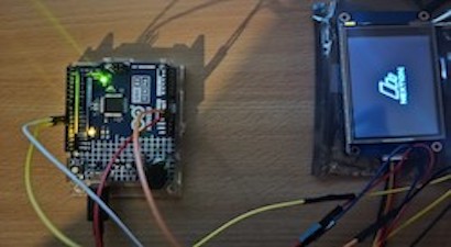 BoxPhone displej